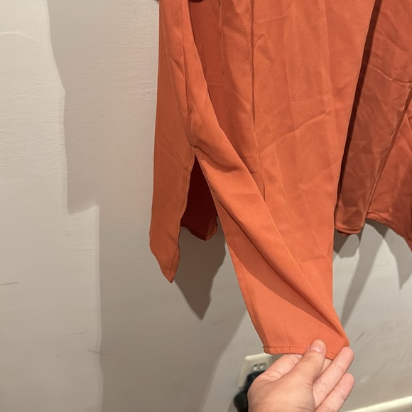 Alfani XXL Essiental Tunic Sheer 3/4 Sleeve Button Down NWT - Picture 6 of 8